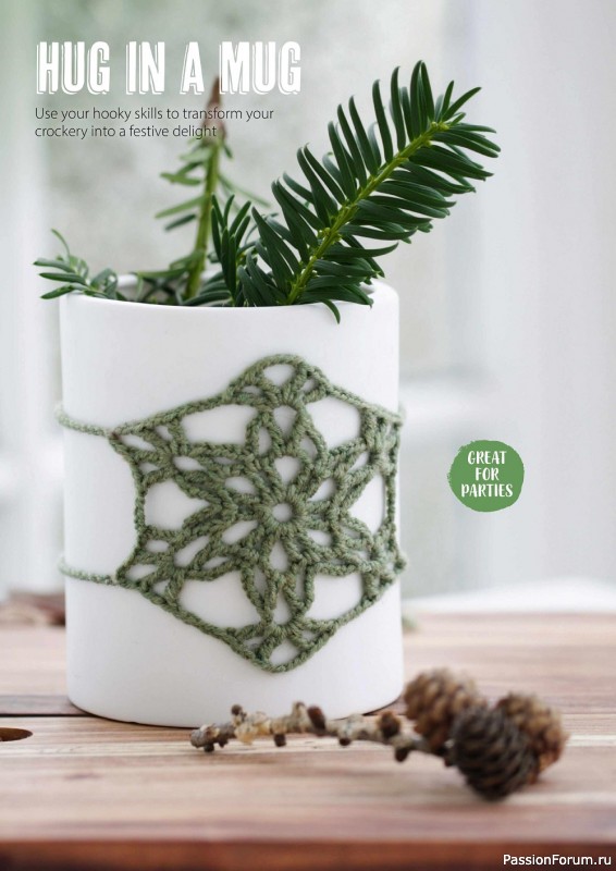 Вязаные проекты крючком в журнале «Your Crochet Christmas - 2022»