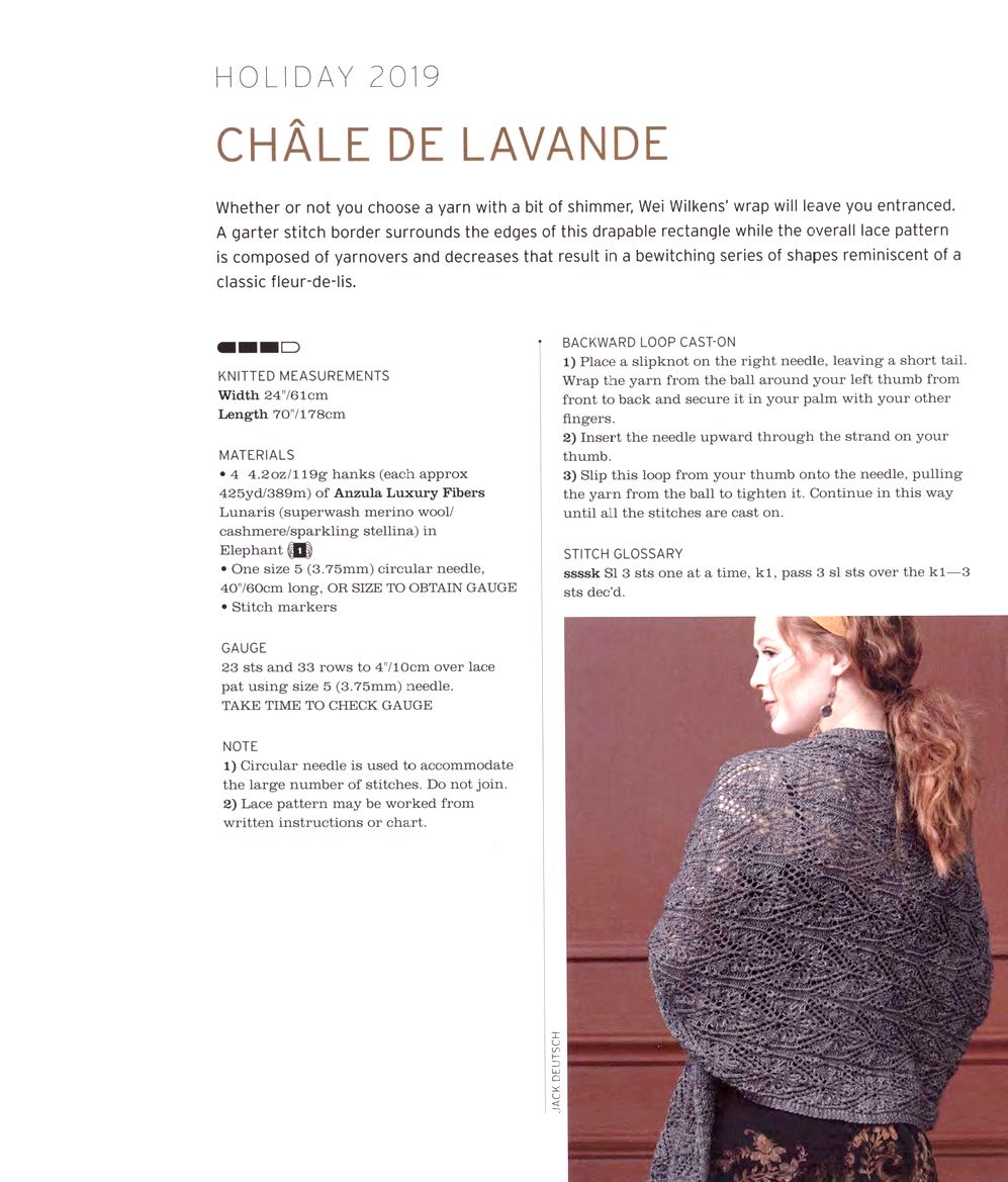 40 проектов вязания в журнале &quot;Vogue Knitting Lace&quot;: 40 Bold &amp; Delicate Knits 2021