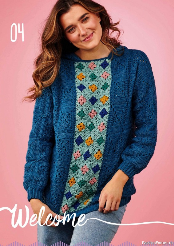 Вязаные модели крючком в журнале «Simply Crochet №120 2022»