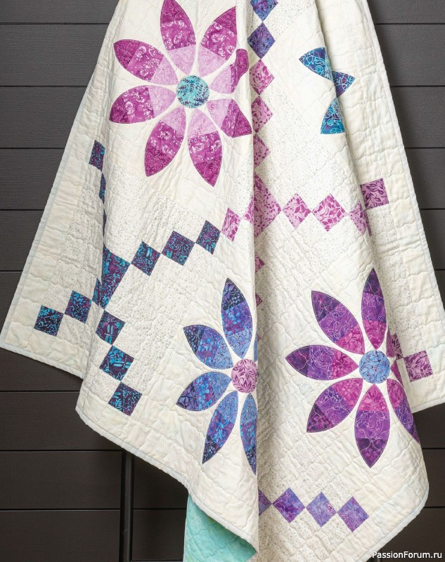Коллекция проектов для рукодельниц в журнале «Quilter's World Special Edition - Late Spring 2025»