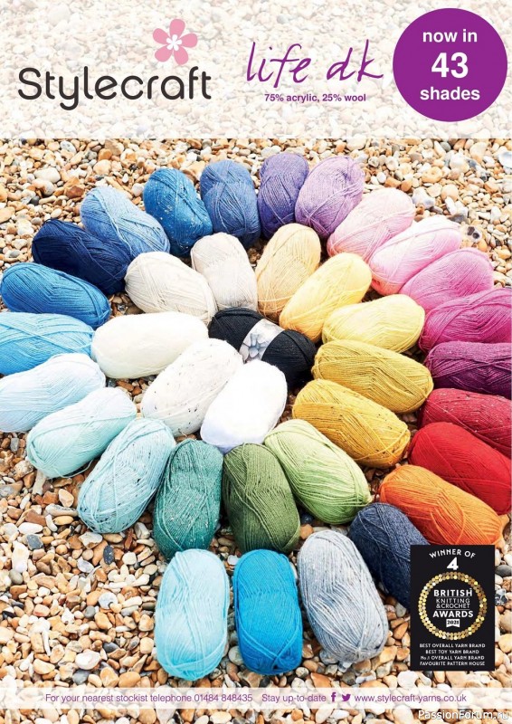 Вязаные проекты крючком в журнале «Inside Crochet №151 2022»