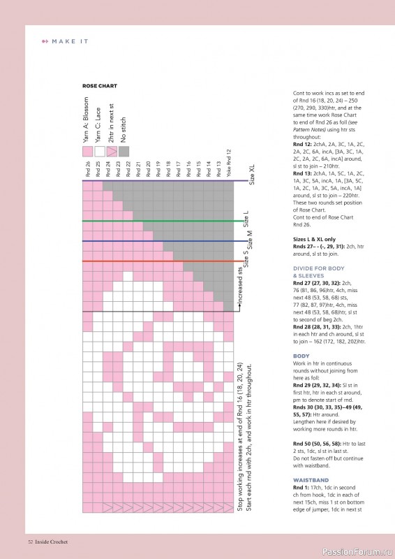 Вязаные проекты крючком в журнале «Inside Crochet №156 2023»