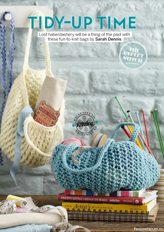 Вязаные проекты крючком в журнале «Simply Knitting №250 2024»