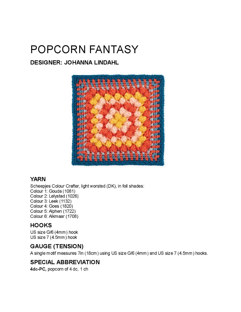 Коллекция проектов крючком в книге &laquo;100 Crochet Tiles&raquo;