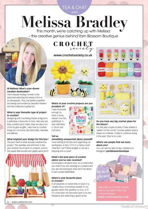 Вязаные проекты крючком в журнале «Crochet Now №108 2024»