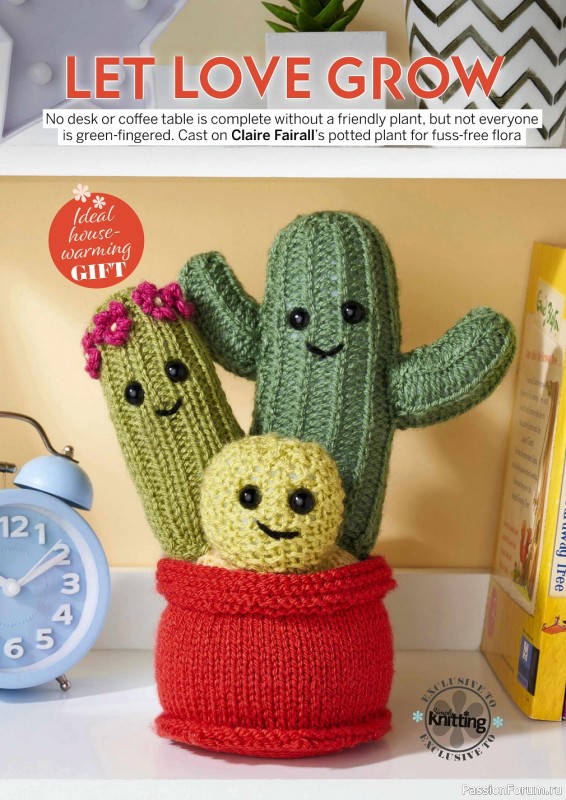 Вязаные проекты спицами в журнале «Simply Knitting №235 2023»