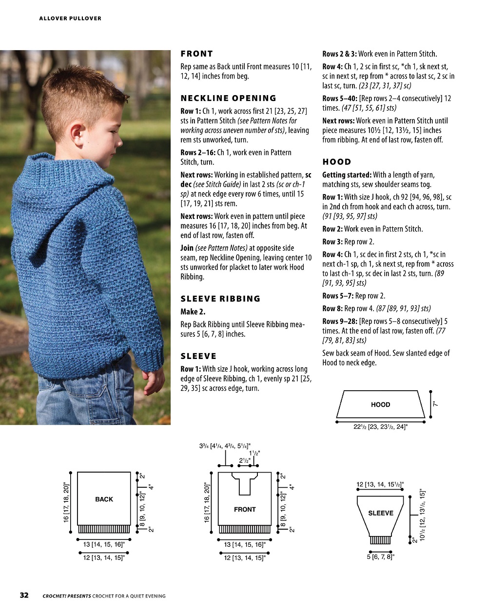 Вязаные проекты крючком в журнале &laquo;Crochet! Specials &ndash; Late Winter 2022&raquo;