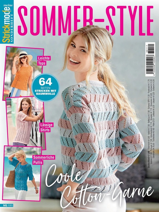 Вязаные проекты в журнале &laquo;Meine Strickmode MS111 2023&raquo;