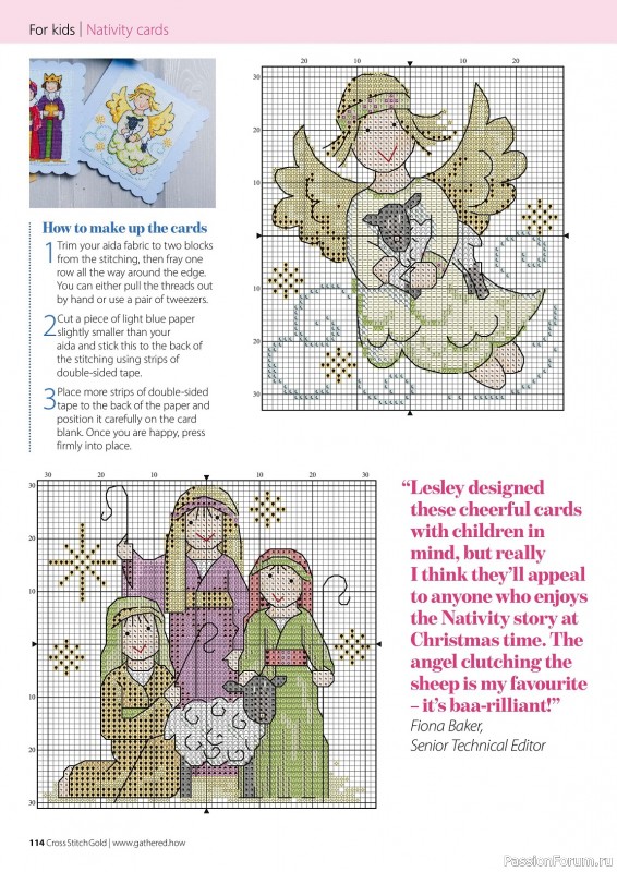 Коллекция вышивки в журнале «Cross Stitch Gold - Christmas Collection 2023»