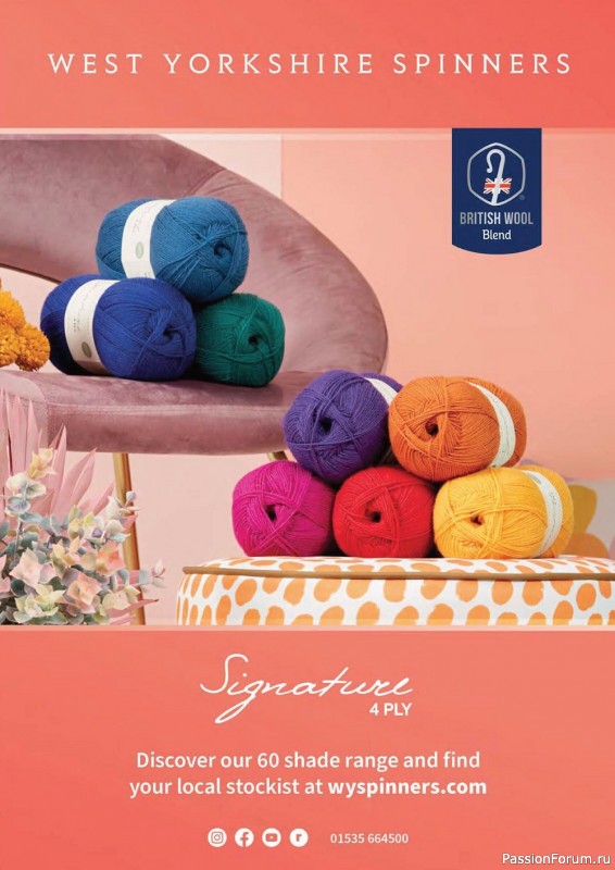 Вязаные проекты крючком в журнале «Crochet Now №90 2023»
