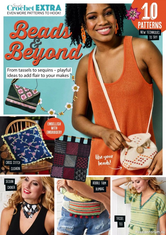 Вязаные проекты крючком в журнале «Simply Crochet №164 2025»