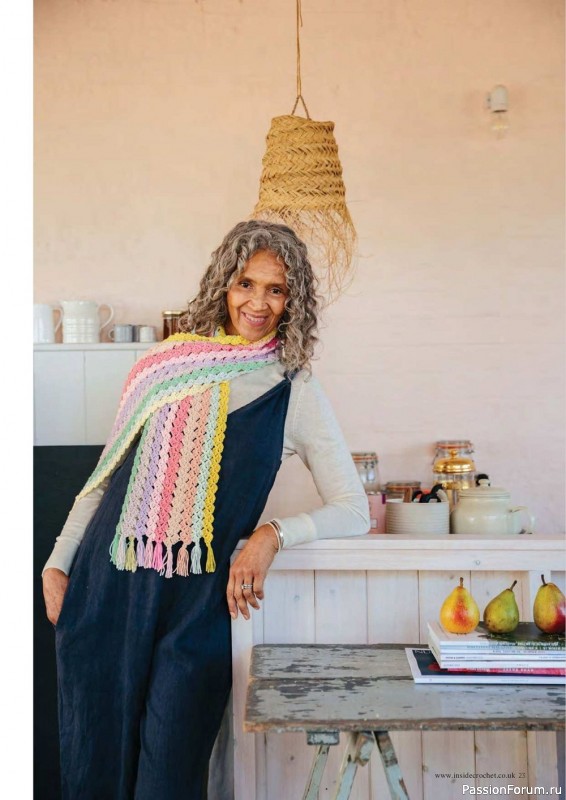Вязаные проекты в журнале «Inside Crochet №155 2023»