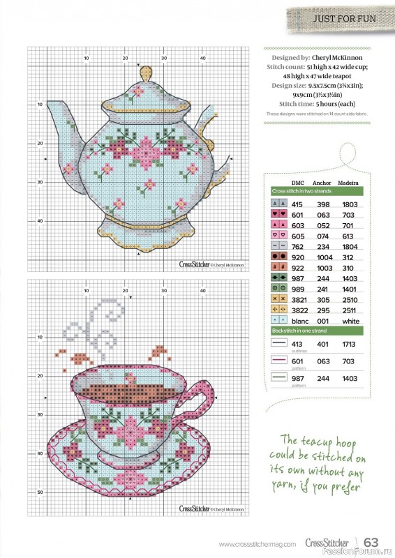 Коллекция вышивки в журнале «CrossStitcher №395 2023»