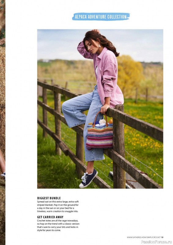 Вязаные проекты крючком в журнале «Simply Crochet №125 2022»