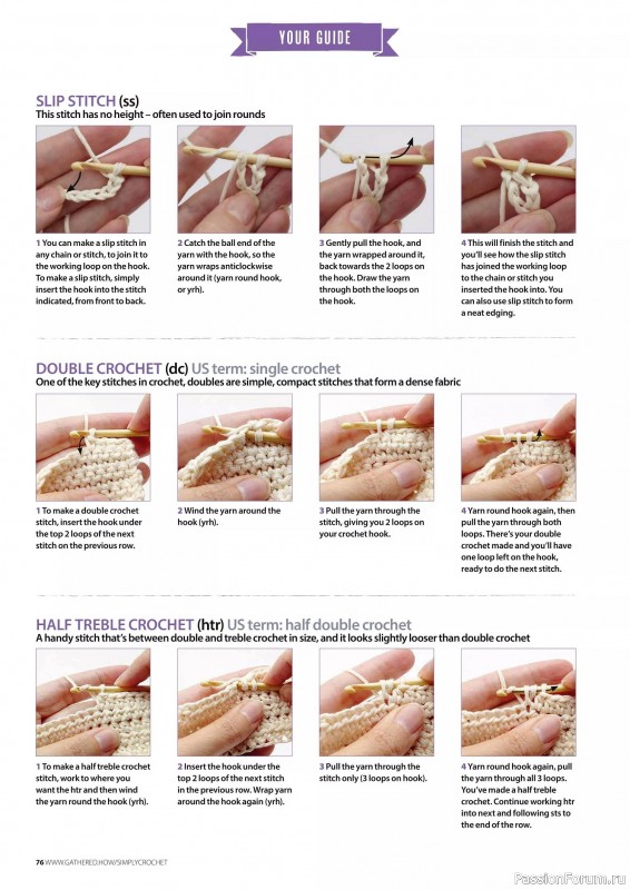 Вязаные проекты крючком в журнале «Simply Crochet №151 2024»