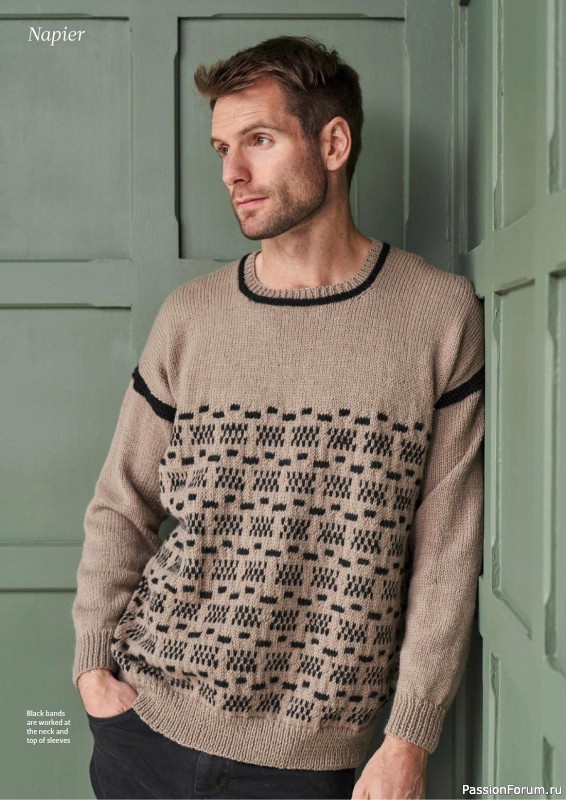 Вязаные проекты спицами в журнале «The Knitter №188 2023»