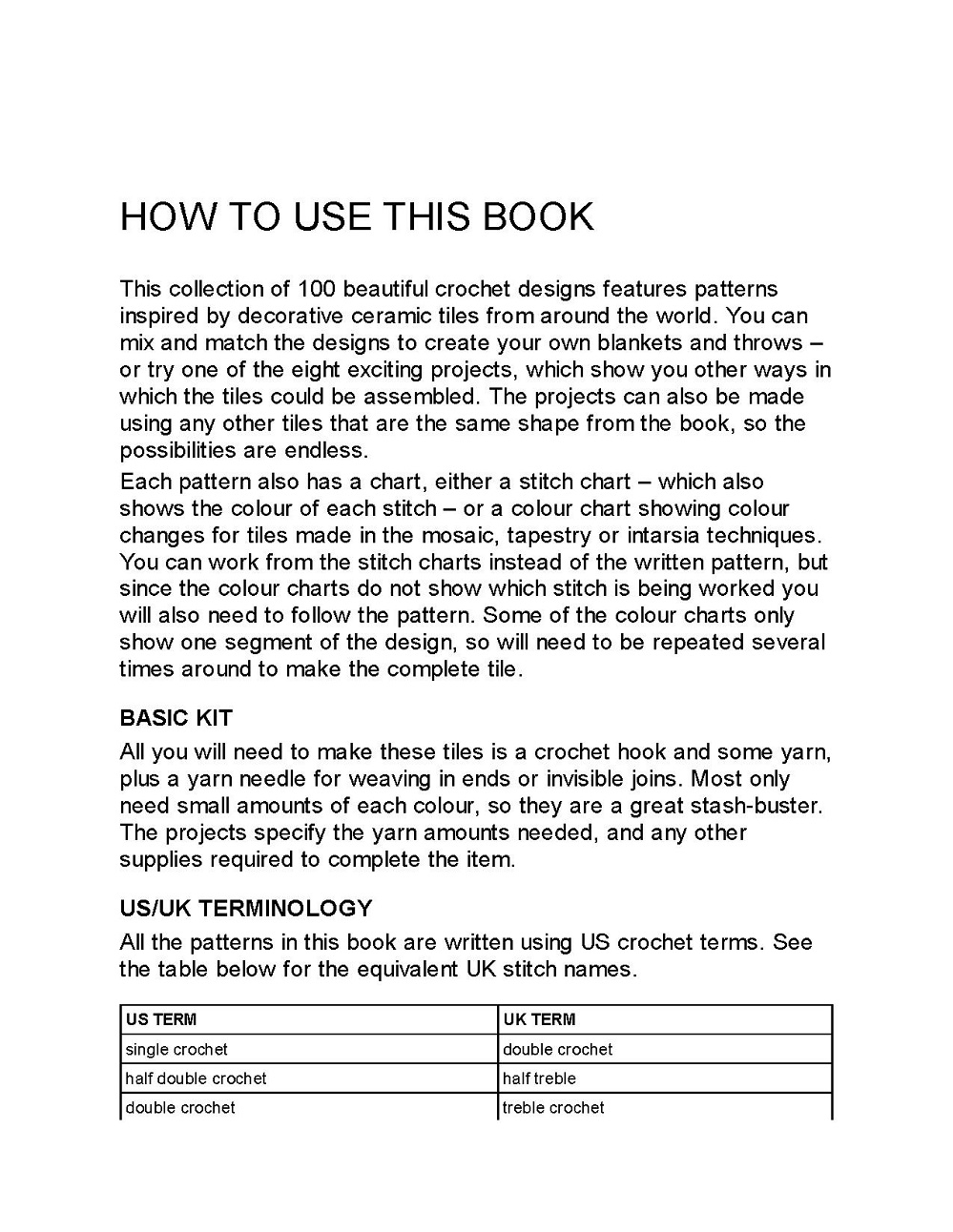 Коллекция проектов крючком в книге &laquo;100 Crochet Tiles&raquo;