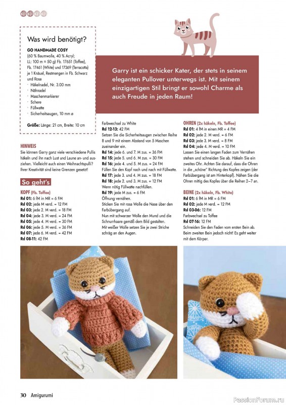 Вязаные проекты в журнале «Hakeln Best of Amigurumi №18 2024»
