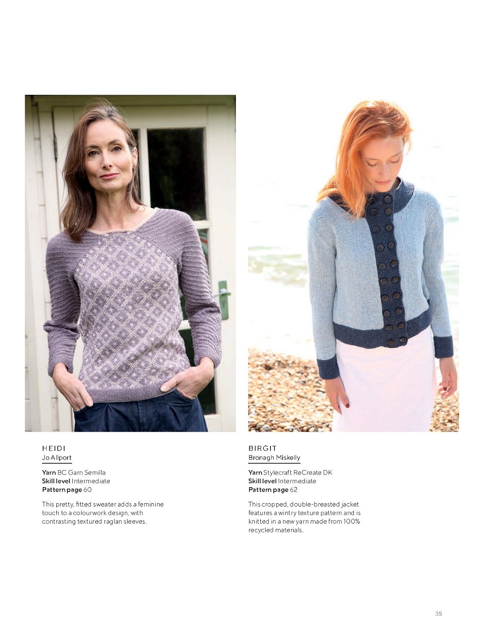Модные вязаные изделия в журнале &quot;Knitting&quot; №225 2021