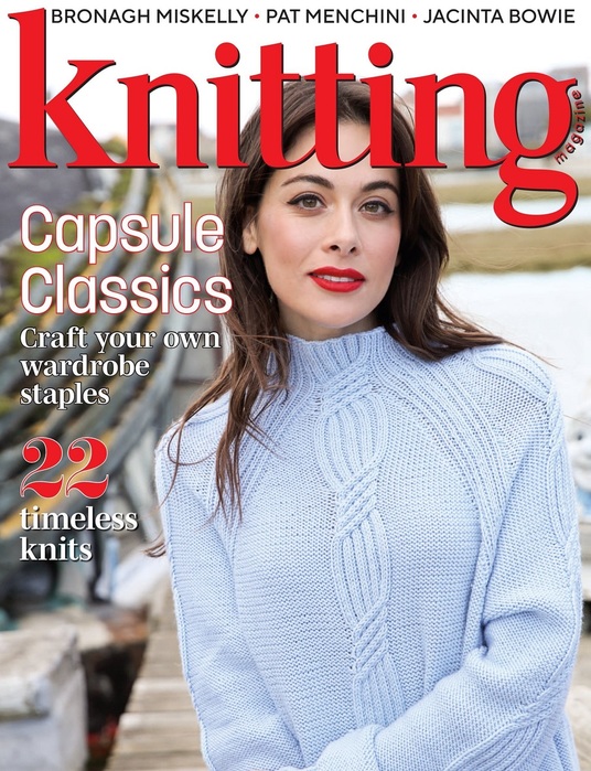 Вязаные модели спицами в журнале &laquo;Knitting №239 2023&raquo;