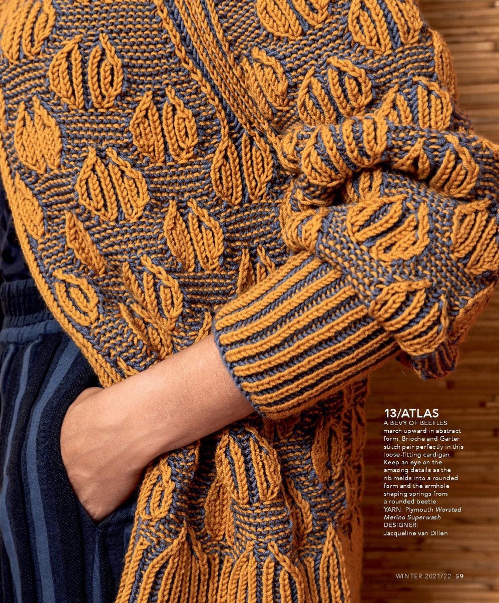 Журнал "Vogue Knitting Winter" 2021/2022. Коллекция трикотажной одежды