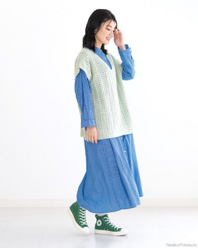 Вязаные модели в журнале «Knit Ange - Spring 2024»