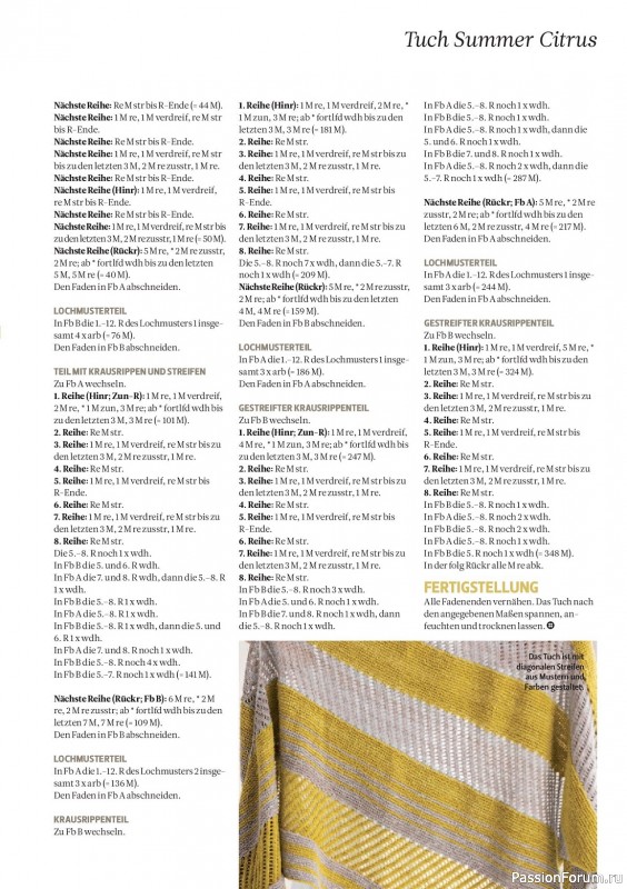 Вязаные проекты спицами в журнале «The Knitter Germany №65 2023»