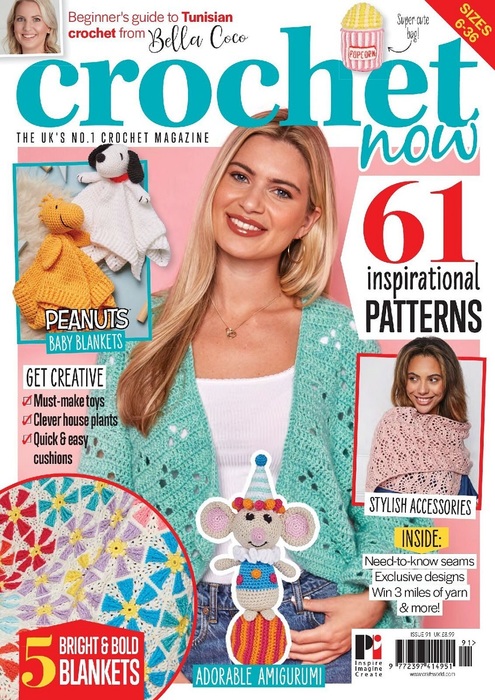 Вязаные проекты крючком в журнале &laquo;Crochet Now №91 2023&raquo;