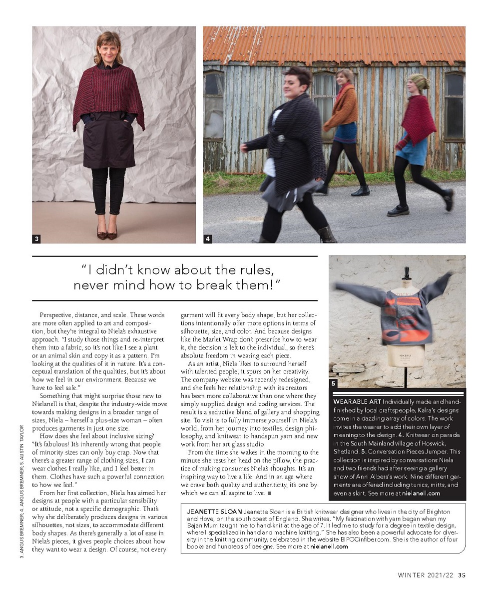 Журнал "Vogue Knitting Winter" 2021/2022. Коллекция трикотажной одежды