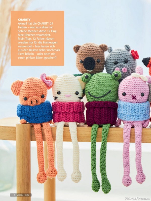 Коллекция проектов крючком и спицами в журнале «Woolly Hugs Maschenwelt №3 2022»