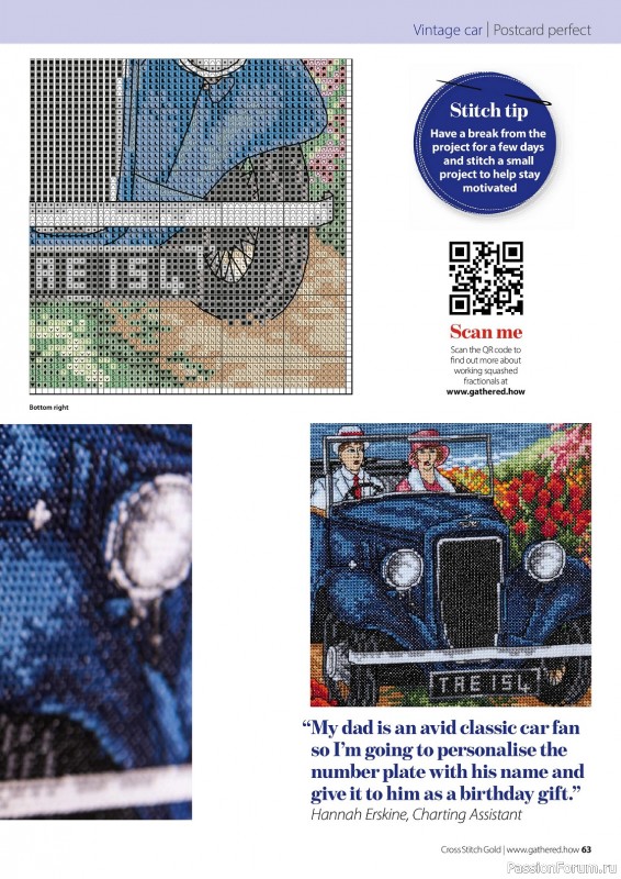Коллекция вышивки в журнале «Cross Stitch Gold - Figures Collection 2023»