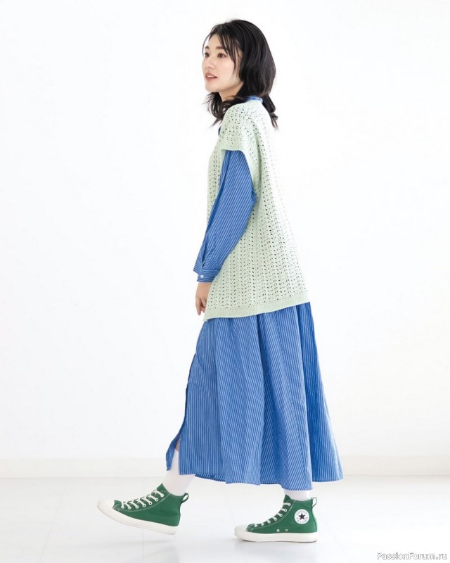 Вязаные модели в журнале «Knit Ange - Spring 2024»