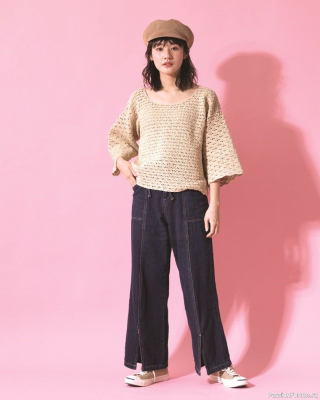 Вязаные модели в журнале «Knit Ange - Spring-Summer 2022»