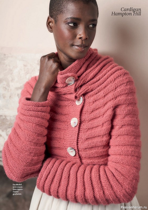 Вязаные модели в журнале «The Knitter №68 2024»