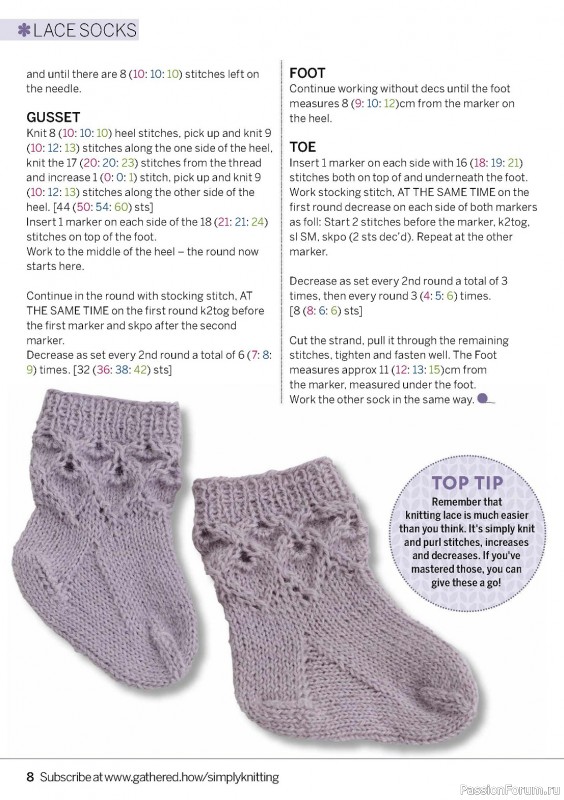 Вязаные проекты крючком в журнале «Simply Knitting №247 2024»