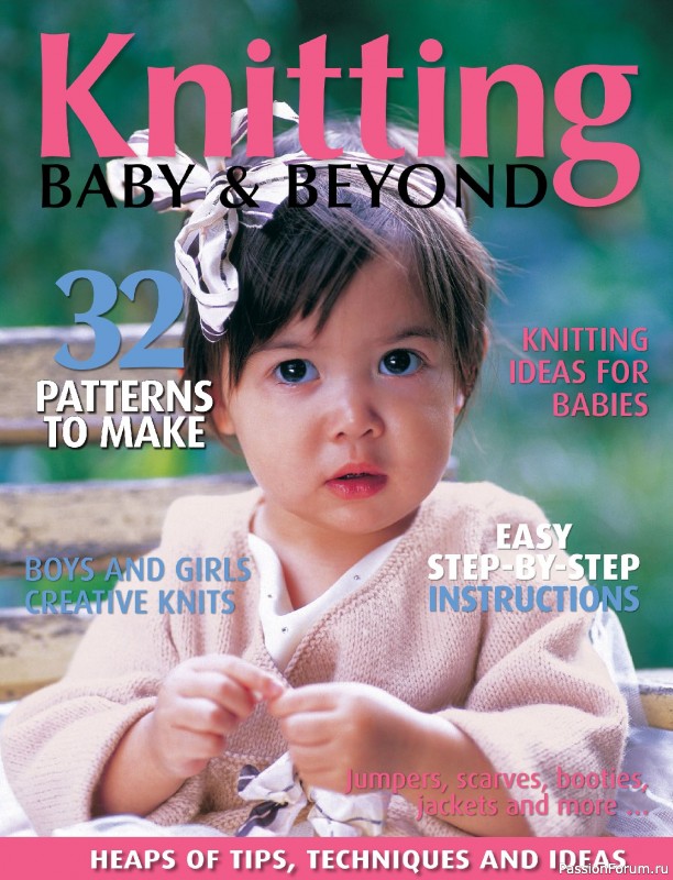 Вязаные модели для детей в журнале &laquo;Knitting Baby &amp; Beyond №5 2024&raquo;