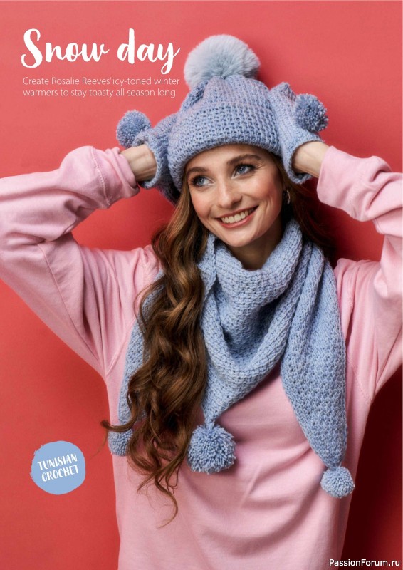Вязаные проекты крючком в журнале «Simply Crochet №145 2024»