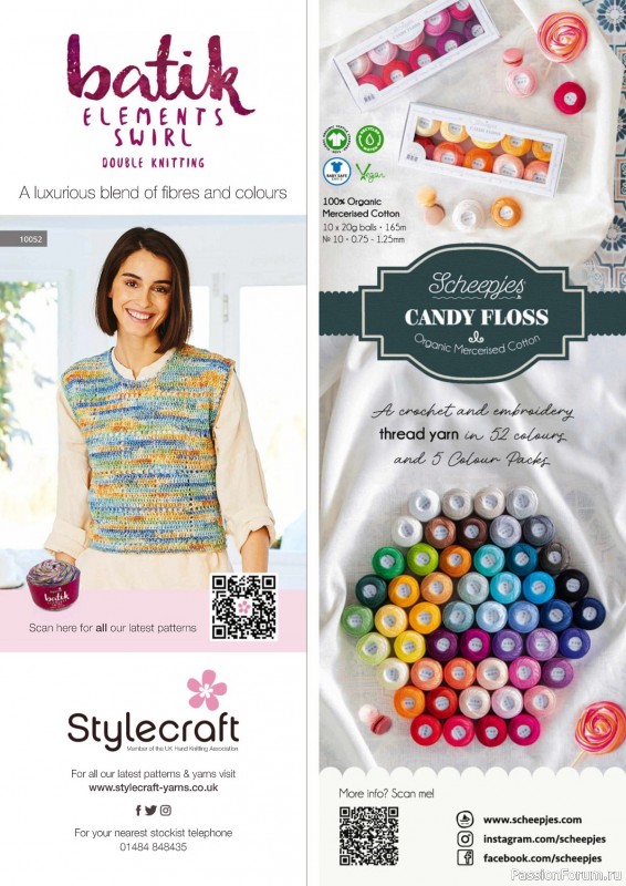 Вязаные проекты крючком в журнале «Simply Crochet №148 2024»