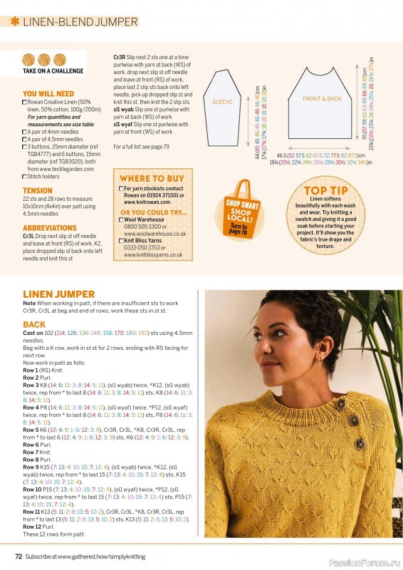 Вязаные проекты крючком в журнале «Simply Knitting №266 2025»