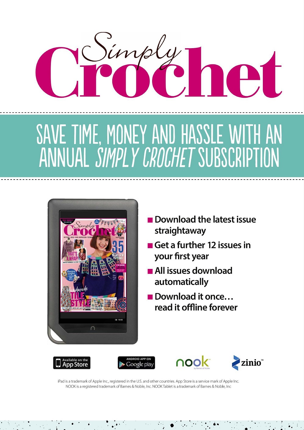 Вязание для всей семьи в журнале &laquo;Simply Crochet&raquo;