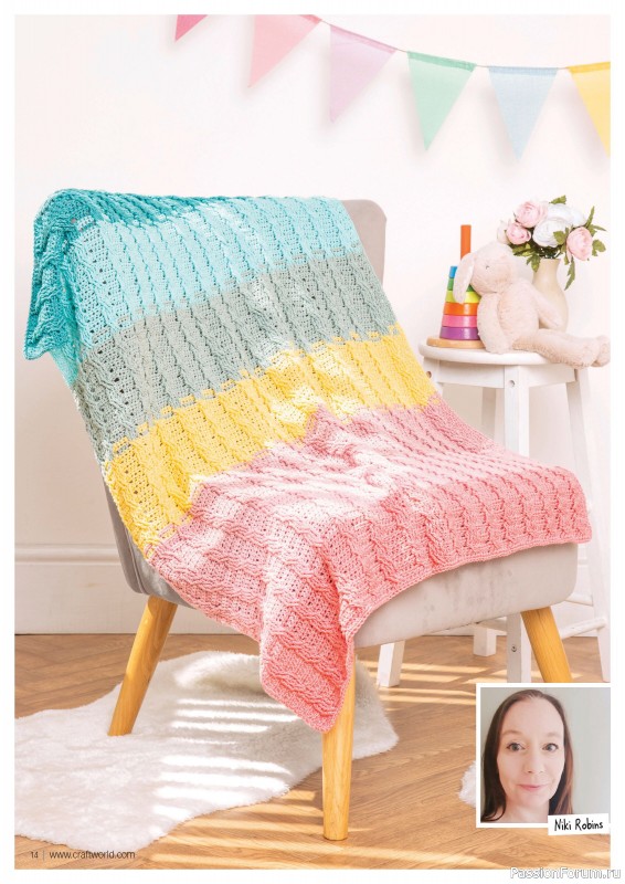 Вязаные проекты крючком в журнале «Crochet Now №110 2024»