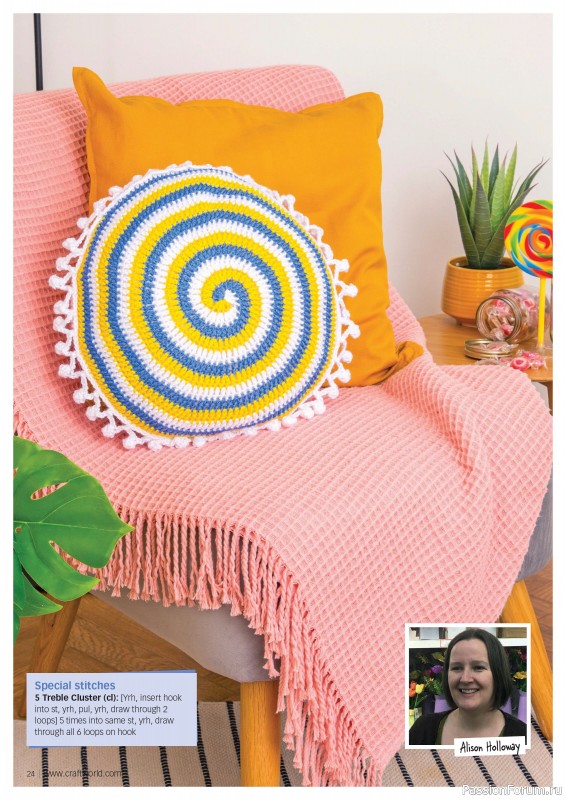 Вязаные проекты крючком в журнале «Crochet Now №110 2024»