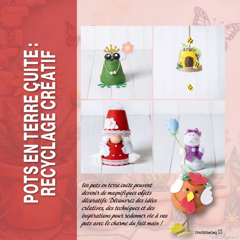 Вязаные проекты в журнале «Creer avec Creative Mamy №13 2025»