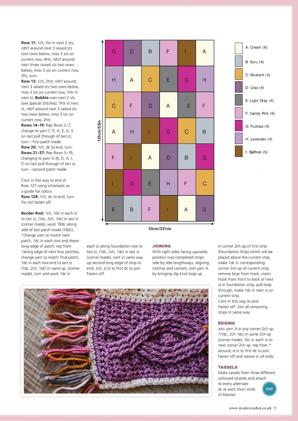 Вязаные модели одежды в журнале "Inside Crochet №144 2022"