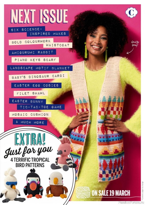 Вязаные проекты крючком в журнале «Simply Crochet №146 2024»