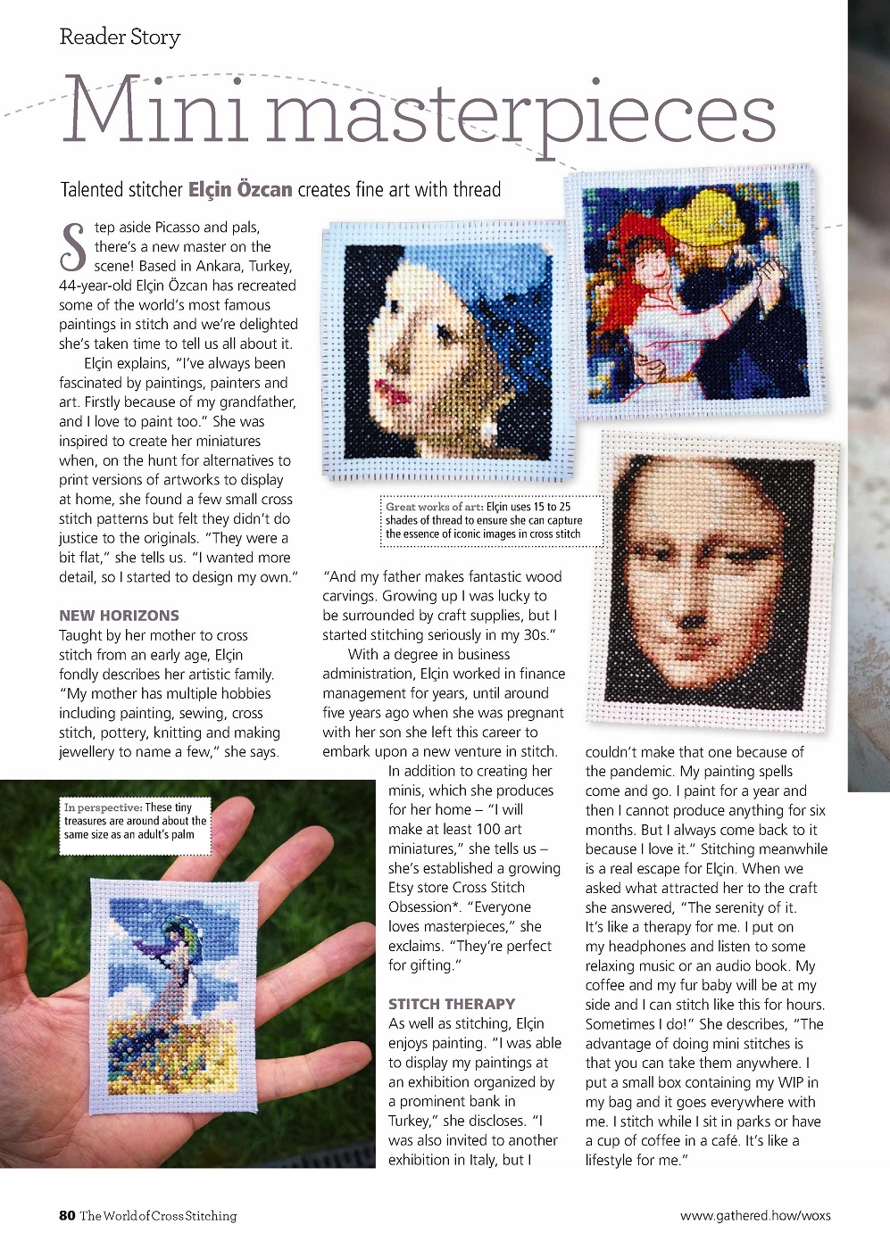 Журнал "The World of Cross Stitching №316 2022"