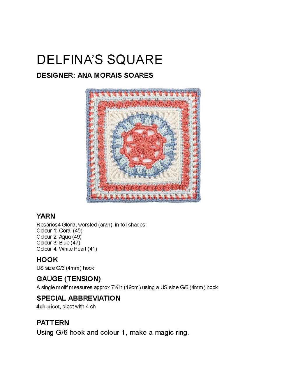 Коллекция проектов крючком в книге &laquo;100 Crochet Tiles&raquo;