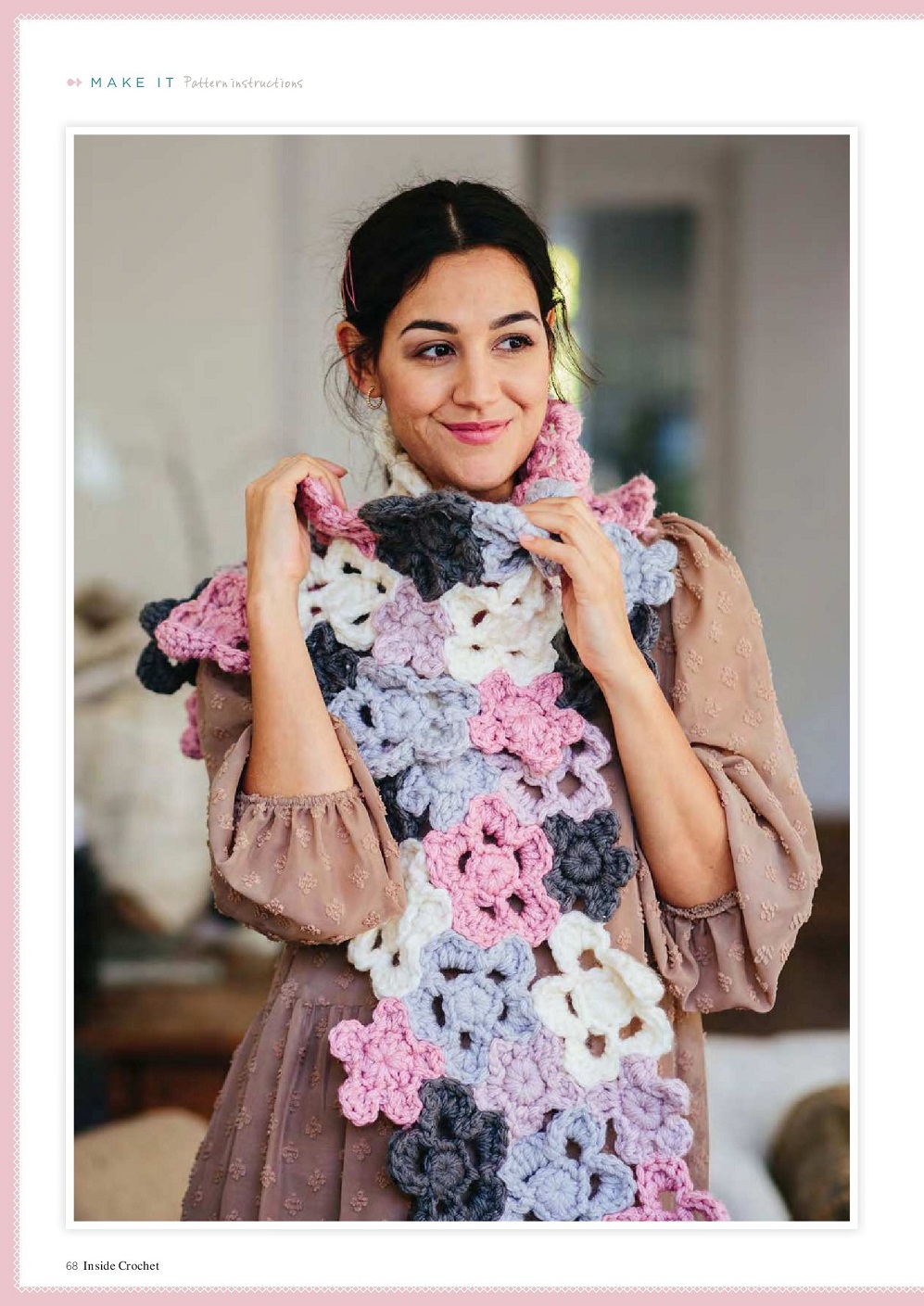 Вязаные модели одежды в журнале "Inside Crochet №144 2022"