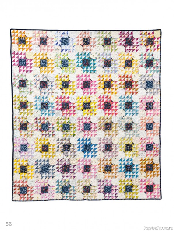 Коллекция проектов для рукодельниц в журнале «Quilters Companion №132 2025»