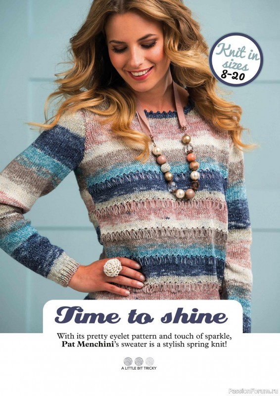 Коллекция проектов спицами в журнале «Simply Knitting №229 2022»